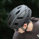 Rockbros LK-15 Carbon Fiber Bike Helmet 58-62cm - Black czarny helmets, lights