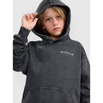 Boy's sweatshirt with hood, open, 4F 4FJRAW25TSWSM2344-22S