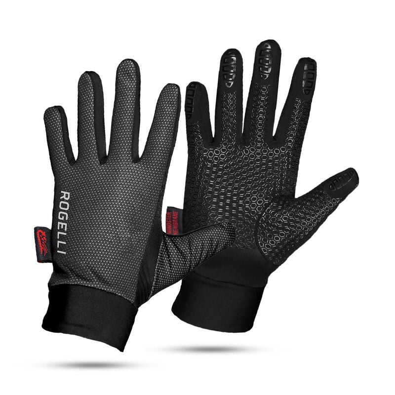 Rogelli children's gloves LAVAL black fekete kesztyű