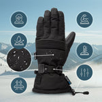 Meteor Alpora M winter gloves black uniw kesztyű