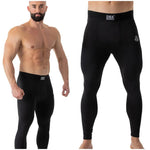 DBX Bushido Long black training leggings - CSL - fekete training equipment