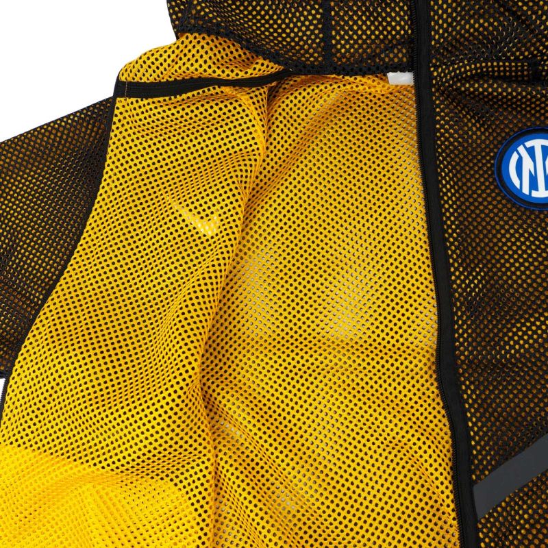 Nike Inter Milan Men's Black and Yellow sárga dzseki IO4220010