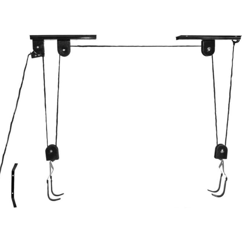XQMAX Ceiling Mount Bike Lift Bike Lift fekete kerékpár GSP-692403