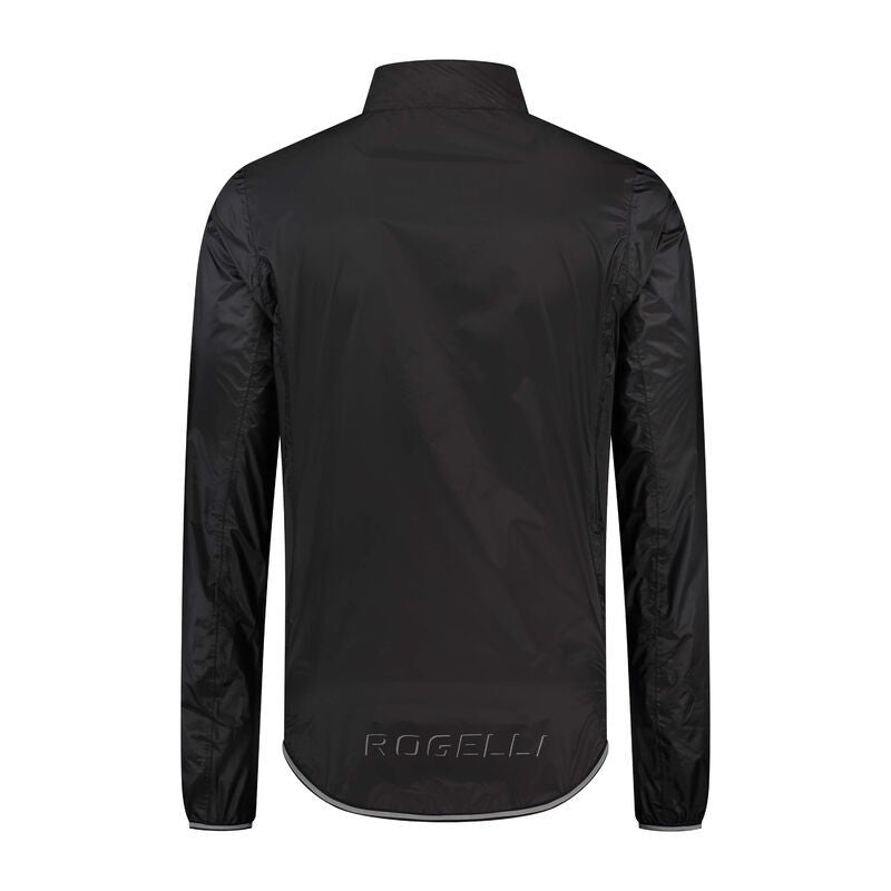Rogelli ESSENTIAL rain 3XL fekete dzseki