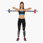 HMS SBP20 barbell, 20KG body pump bar, szürke edzőfelszerelés 17-57-010