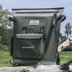 Rockbros Thermal Backpack with Insulation 18l Ergonomic - Green zöld backpacks, tourist equipment