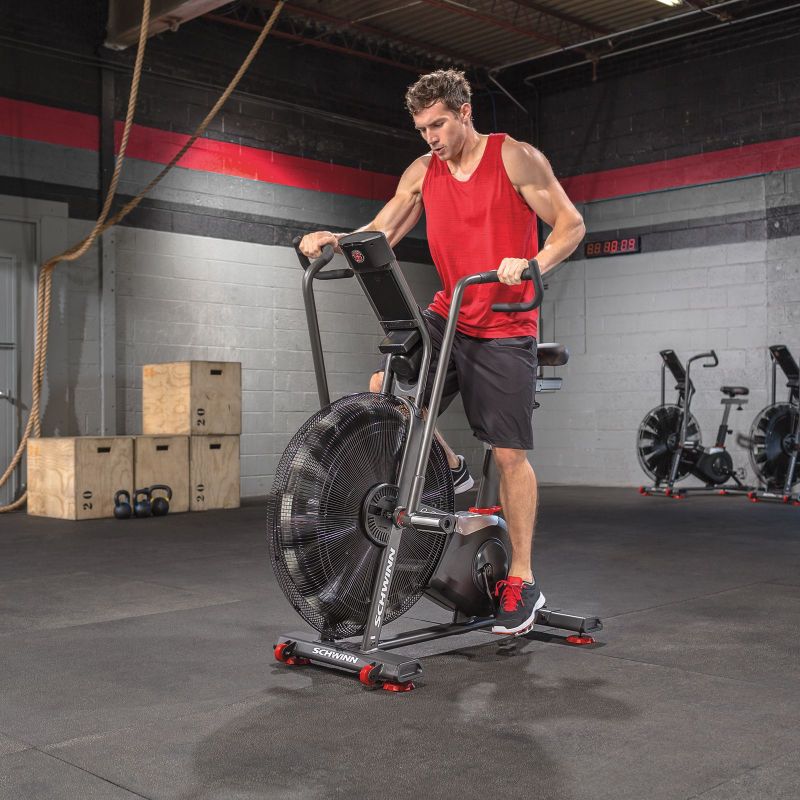 Schwinn Airdyne AD8 Air Bike fekete edzőfelszerelés 100475