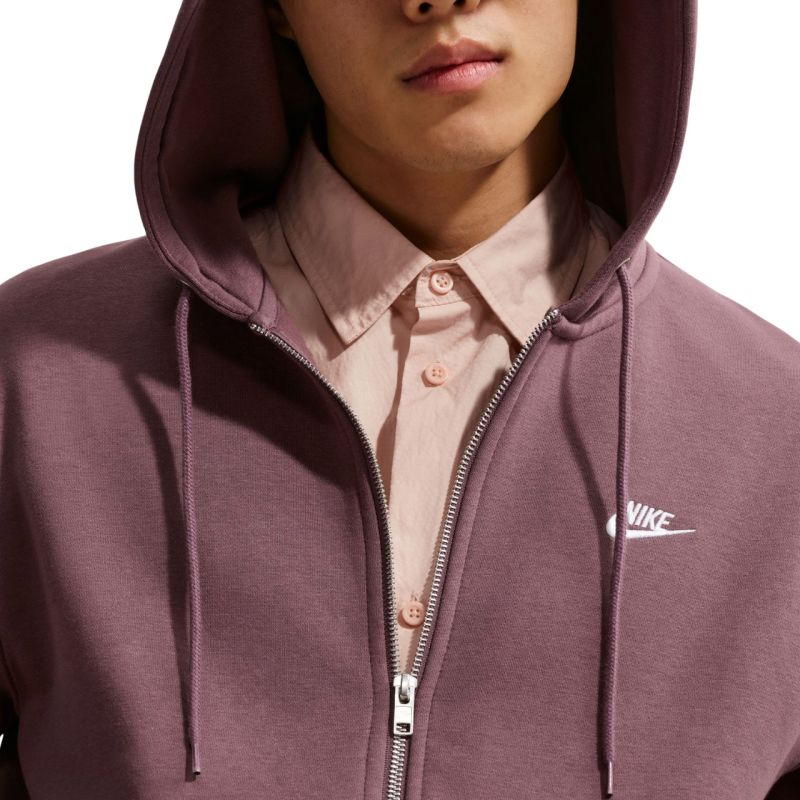Nike Men's Club BB FZ Hoodie Brown barna póló FN3861502