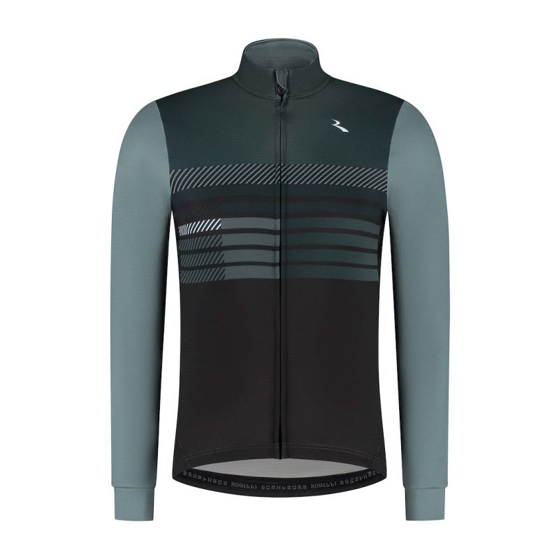 Rogelli STRYDE long sleeve shirt black and 2XL kék kiegészítő SIRC1010006.300.2XL