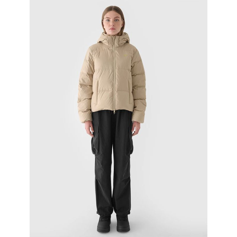 4f Women's winter down jacket with natural filling 4FWAW24TDJAF481-83S General