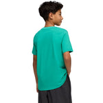 Puma ESS Small No. 1 Logo Centered Tee for Kids Green 692975
