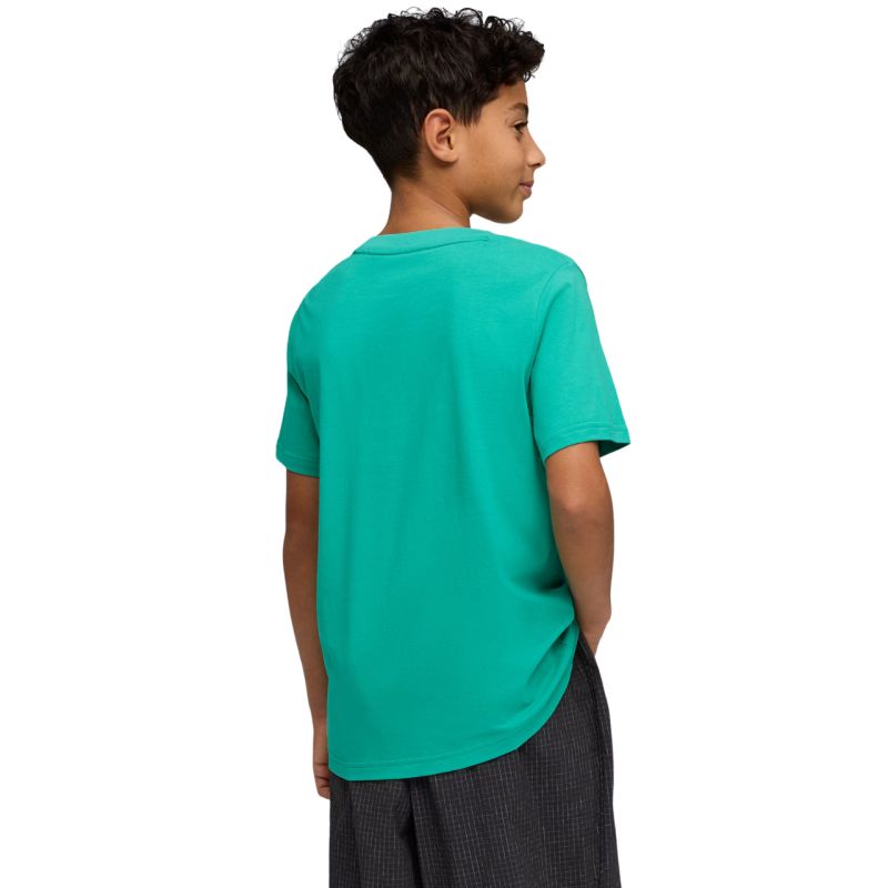Puma ESS Small No. 1 Logo Centered Tee for Kids Green 692975
