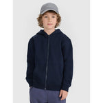 Boy's zip-up hooded sweatshirt 4F 4FJRMM00TSWSM2481-31S kapucnis pulóver