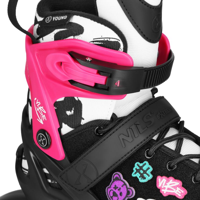 Na2053a Vibe Pink Roller Skates Size M(37-40) Nils Extreme rózsaszín görkorcsolya
