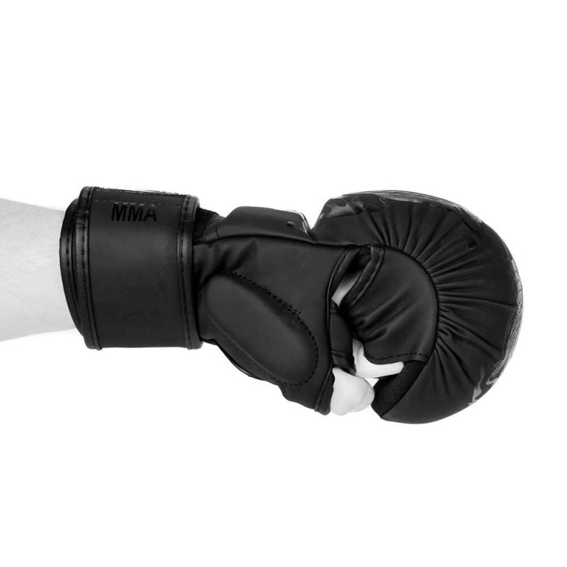 DBX Bushido MMA Sparring Gloves - Black Dragon - Valor Series fekete kesztyű