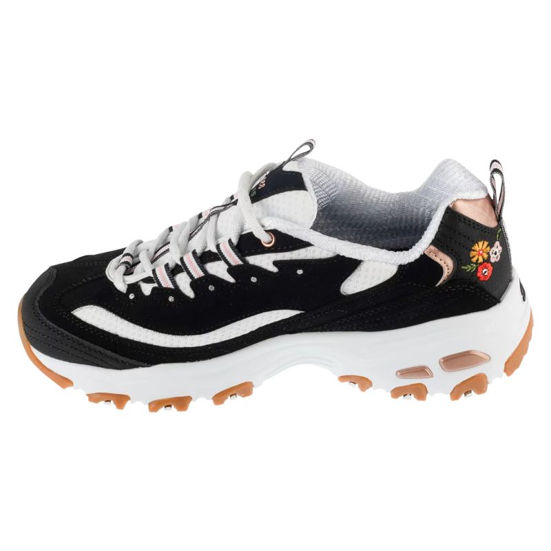 Skechers D' Lites Black fekete utcai cipő 150553-BKW