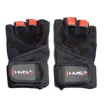HMS Black/Red RST01 rM Gym Gloves fekete kapuskesztyű 17-63-206