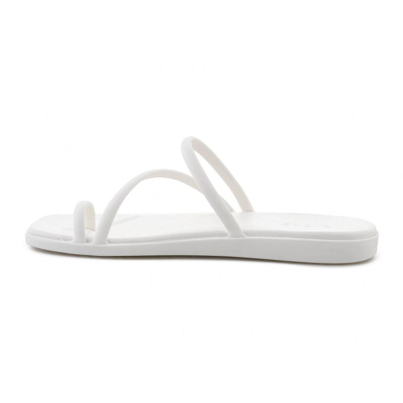 Crocs Miami Toe Loop Sandal In Chalk