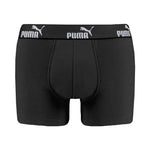 Puma men's boxer briefs 3-Pack black gray comfortable cotton szürke alsónemű