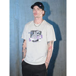 4F Men's regular printed T-shirt póló 4FRSS26TTSHM3657-27S