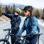 Wozinsky MTB Bike Helmet with Removable Visor and Rear USB Light M - Black czarny védőfelszerelés HT-28VCB-199803