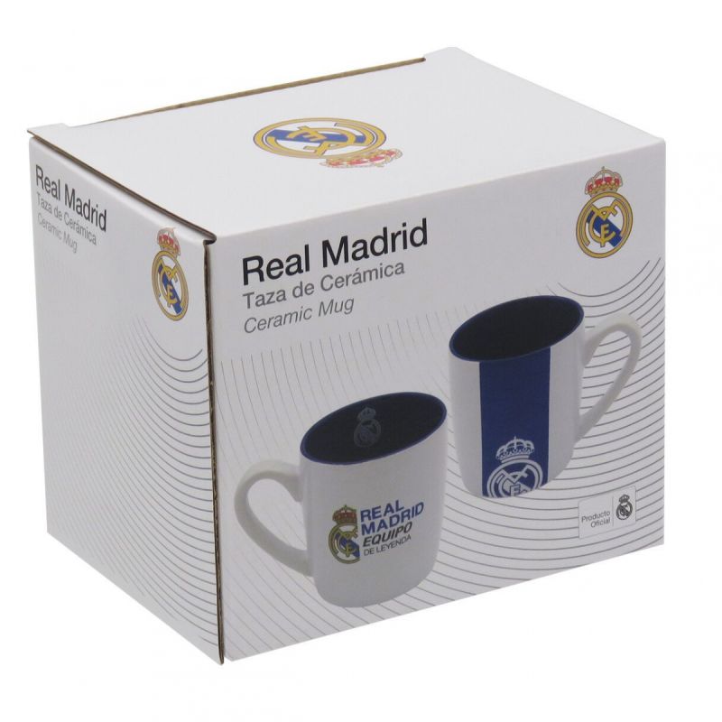 Real Madrid ceramic mug in a 400 ml package