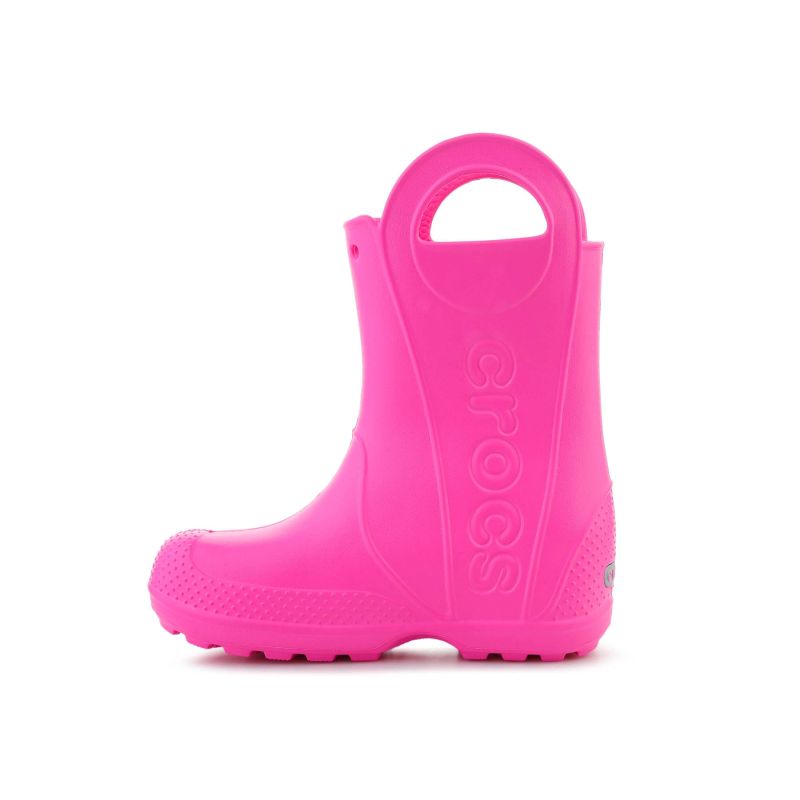 Crocs Handle It Rain Boot Kids Pink Crush
