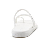 Crocs Miami Toe Loop Sandal In Chalk
