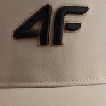 Children's baseball cap 4F U547 beige 4FJWSS26ACABU547 83S bézs hats, caps