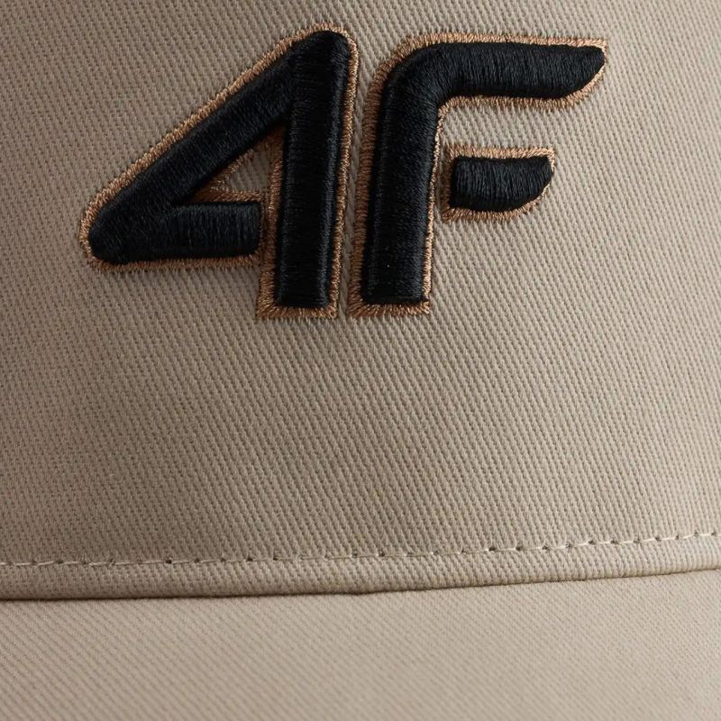Children's baseball cap 4F U547 beige 4FJWSS26ACABU547 83S bézs hats, caps