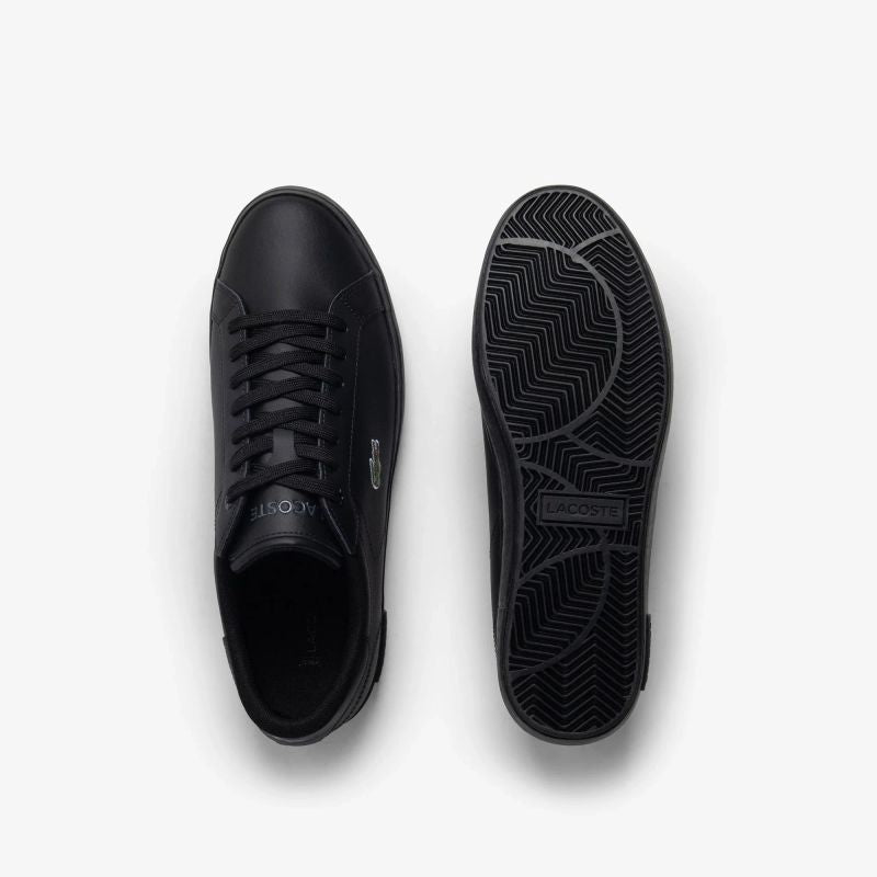 Lacoste POWERCOURT 125 2 SMA BLK/BLK ( )