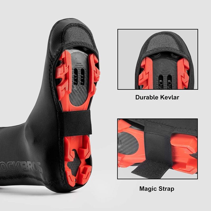 Rockbros waterproof shoe covers protectors and knee pads