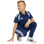 Adidas Tiro 26 League póló Navy Blue Kids' T-Shirt sötétkék polo, shirts