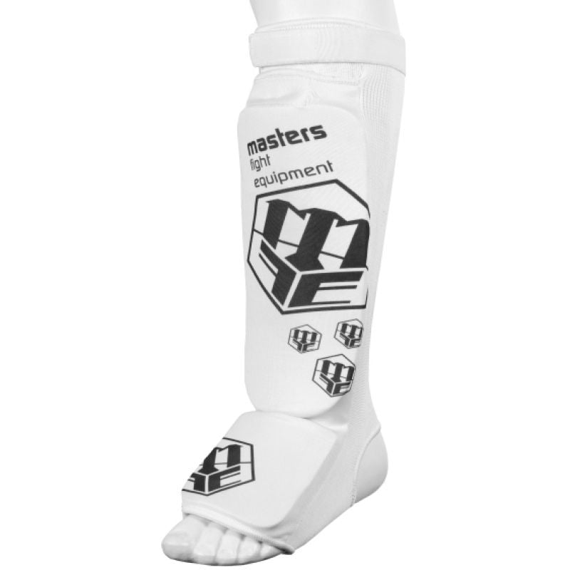 MASTERS FIGHT EQUIPMENT Flexible shin guards NS-B1-MFE fekete védőfelszerelés 08155-01M