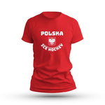 Inny Poland Ice Hockey Jr SREPBPLICE-RD-12 T Póló piros