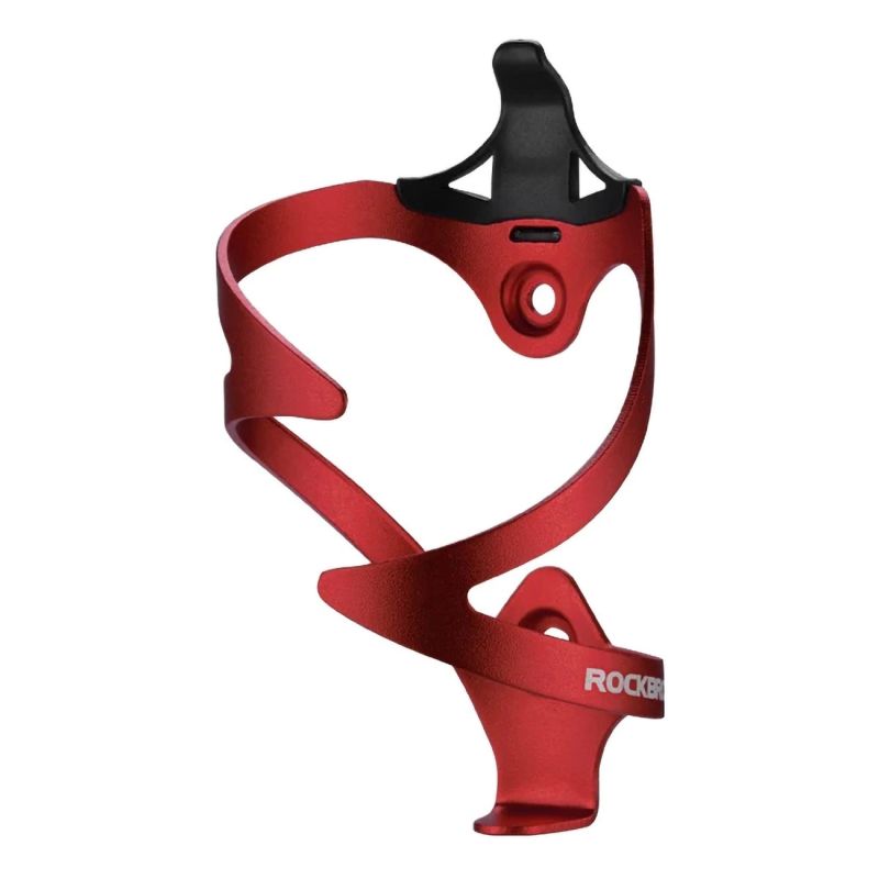 Rockbros 2017-11ARD Aluminum Bike Bottle Holder - Red czerwony water bottles, training equipment