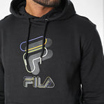 Fila Bever Hoody sweatshirt fekete pulóver