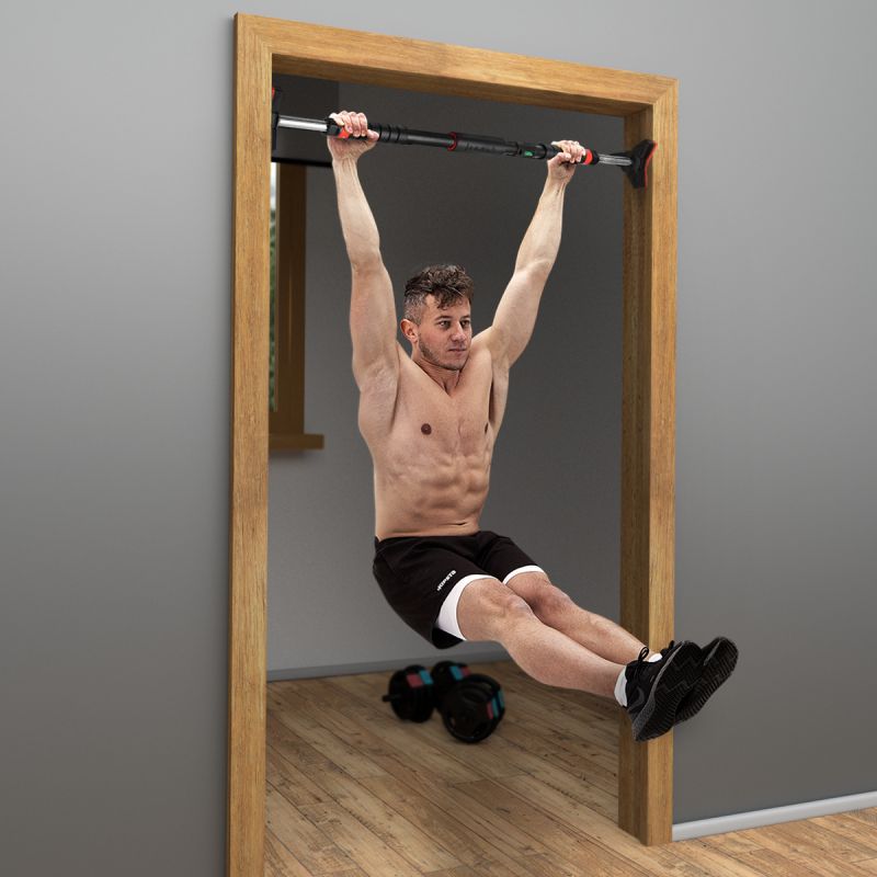 HMS DD400 pull-up bar with spirit level, width 70-106 cm póló 17-45-035