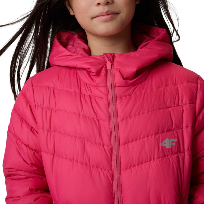 Jacket for girls 4F F0739 fuchsia 4FJWSS26TDJAF0739 55S clothing