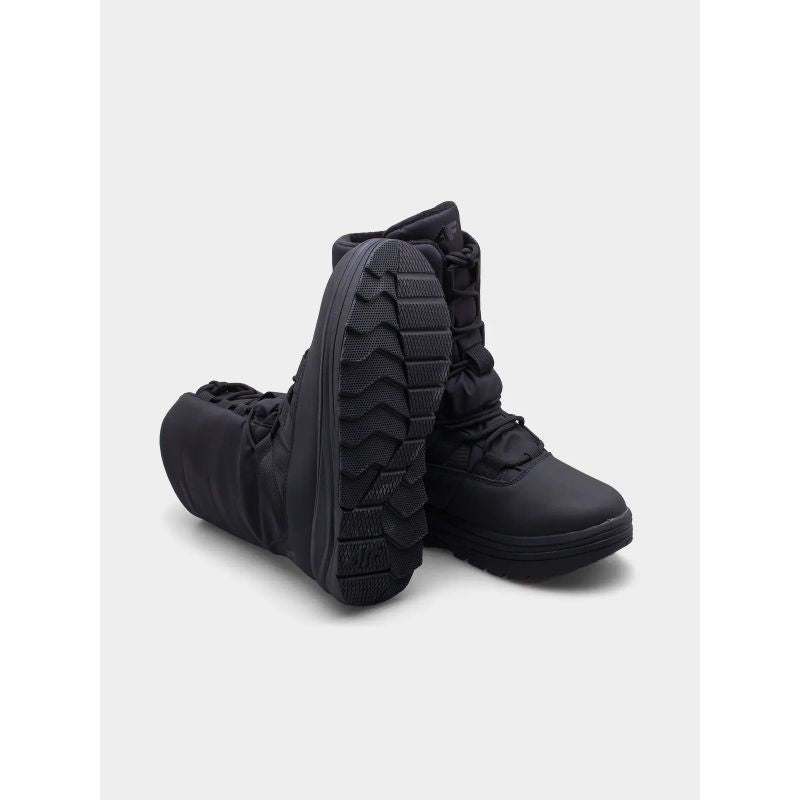 Winter snow boots 4F W 4FRAW24FSBSF012-20S fekete bakancs