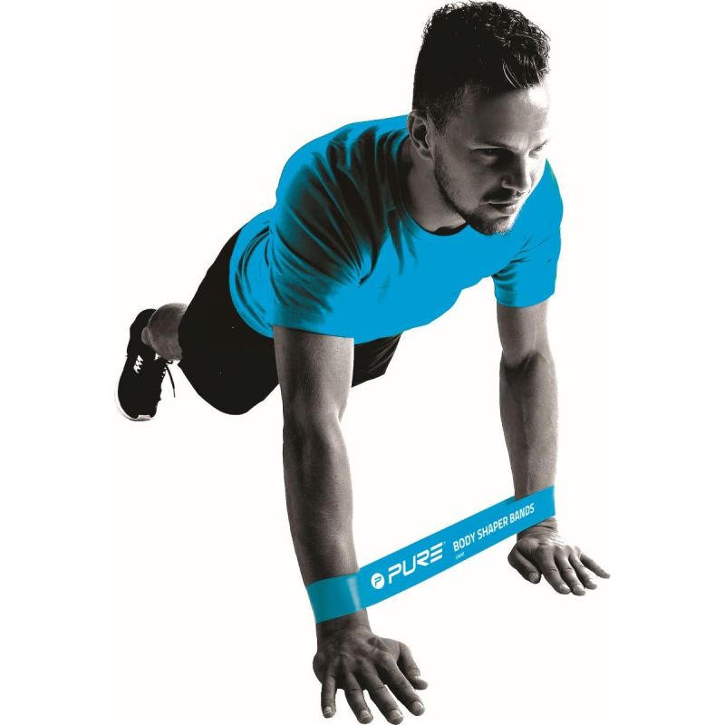 Pure 2 Improve Fitness Crossfit Mini Band Set 3 Pcs Men fekete sets