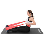 Enero Pro TRAINING TAPE FOR PILATES EXERCISES .40MM 10-15KG GREEN zöld training bands, training equipment, socks tapes