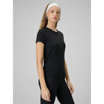 4F Women's slim plain T-shirt póló 4FRAW25TTSHF3623-20S