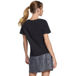Skechers Signature V-Neck Tee fekete póló