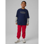 Boys' jogger sweatpants 4F 4FJRSS26TTROM1824-62S pants