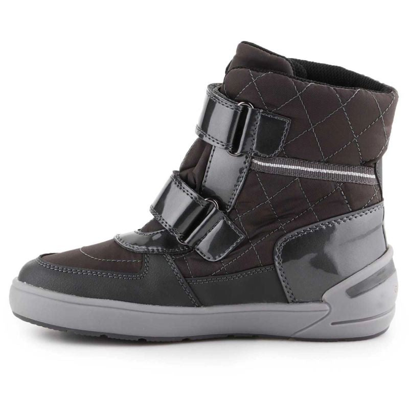 Geox J Sleigh Jr J949SD-0FU50-C9002 fekete utcai cipő