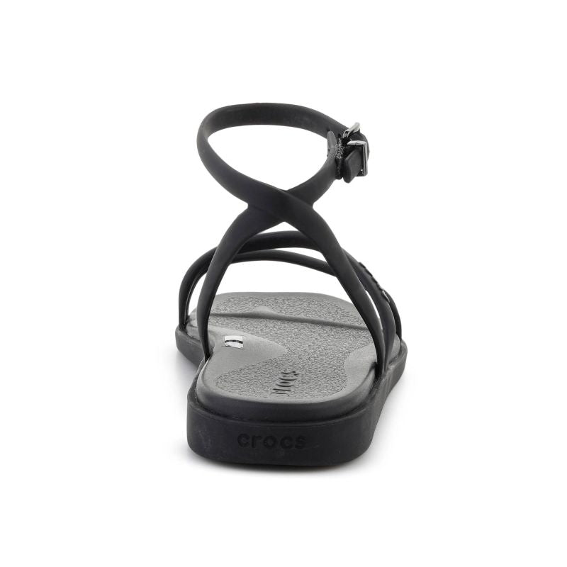 Crocs Miami Ankle Strap Sandal In Black