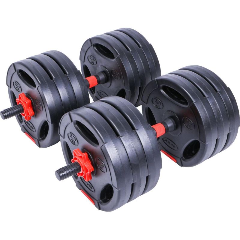 Pure 2 Improve Foldable Composite Bar Bell 30kg dumbbell, strength training equipment, training equipment