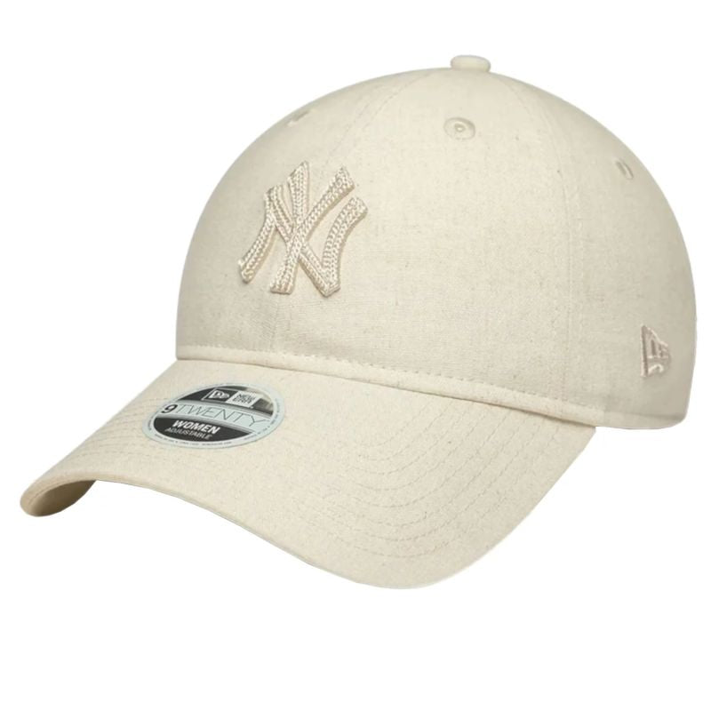 New Era Midi Linen New York Yankees Cap Beige OSFM bézs baseball sapka 60856309