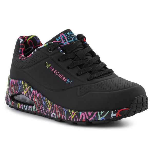 Skechers Shoes Skechers Uno Loving Love W 155506-BBK Utcai cipő